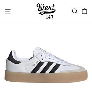 Adidas Women's Sambae White/Black/Gum